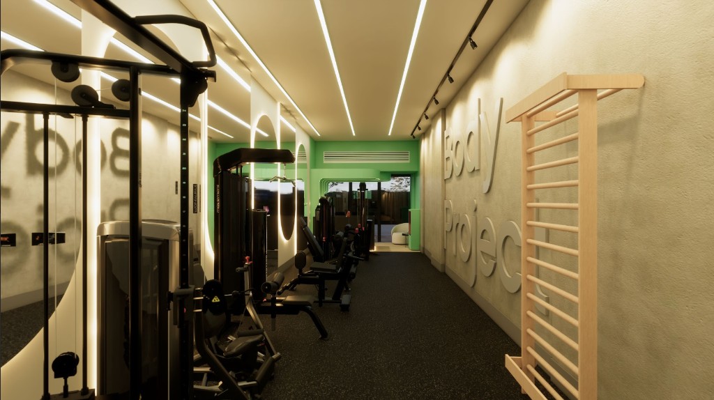 Sala de treino Body Project Gym